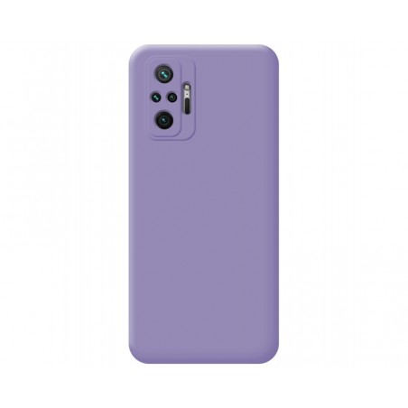 Funda Silicona Líquida Ultra Suave para Xiaomi Redmi Note 10 Pro color Morada