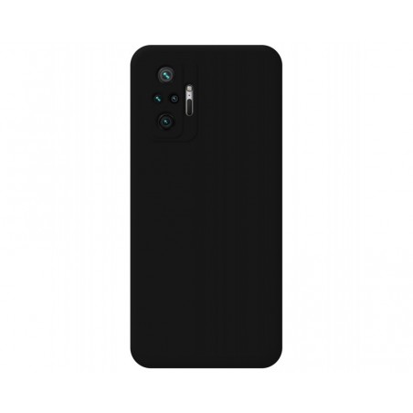 Funda Silicona Líquida Ultra Suave para Xiaomi Redmi Note 10 Pro color Negra