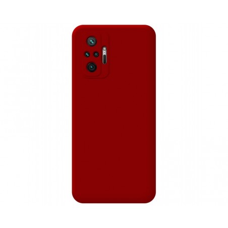 Funda Silicona Líquida Ultra Suave para Xiaomi Redmi Note 10 Pro color Roja