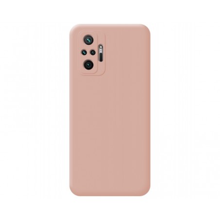 Funda Silicona Líquida Ultra Suave para Xiaomi Redmi Note 10 Pro color Rosa