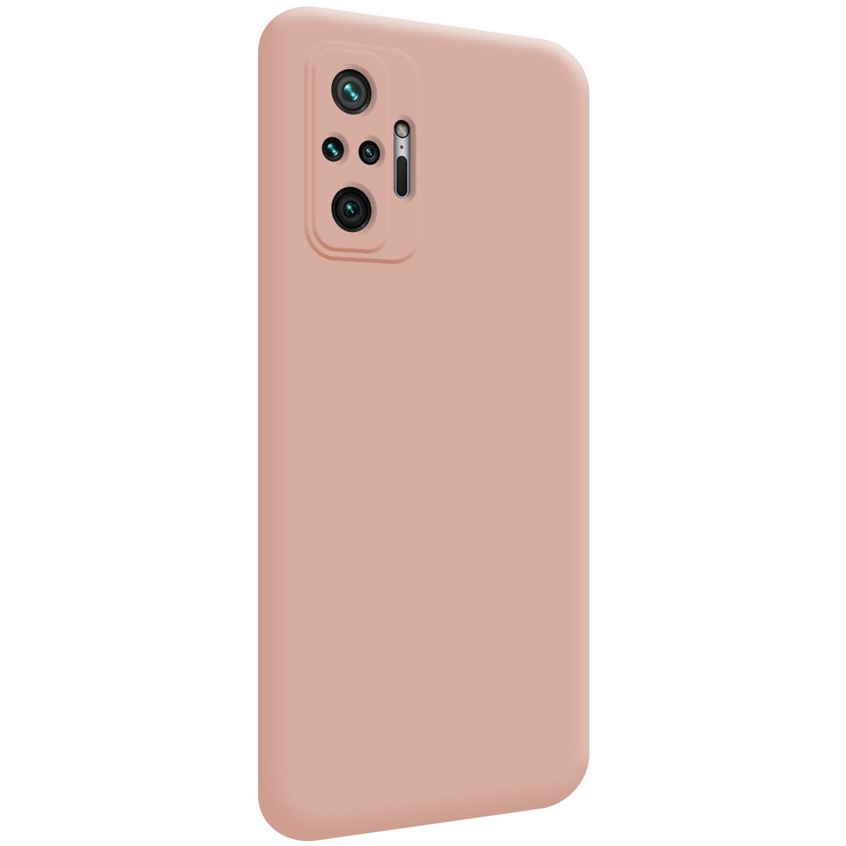 Funda Silicona Líquida Ultra Suave para Xiaomi Redmi Note 10 Pro color Rosa