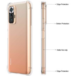 Funda Gel Tpu Anti-Shock Transparente para Xiaomi Redmi Note 10 Pro 2
