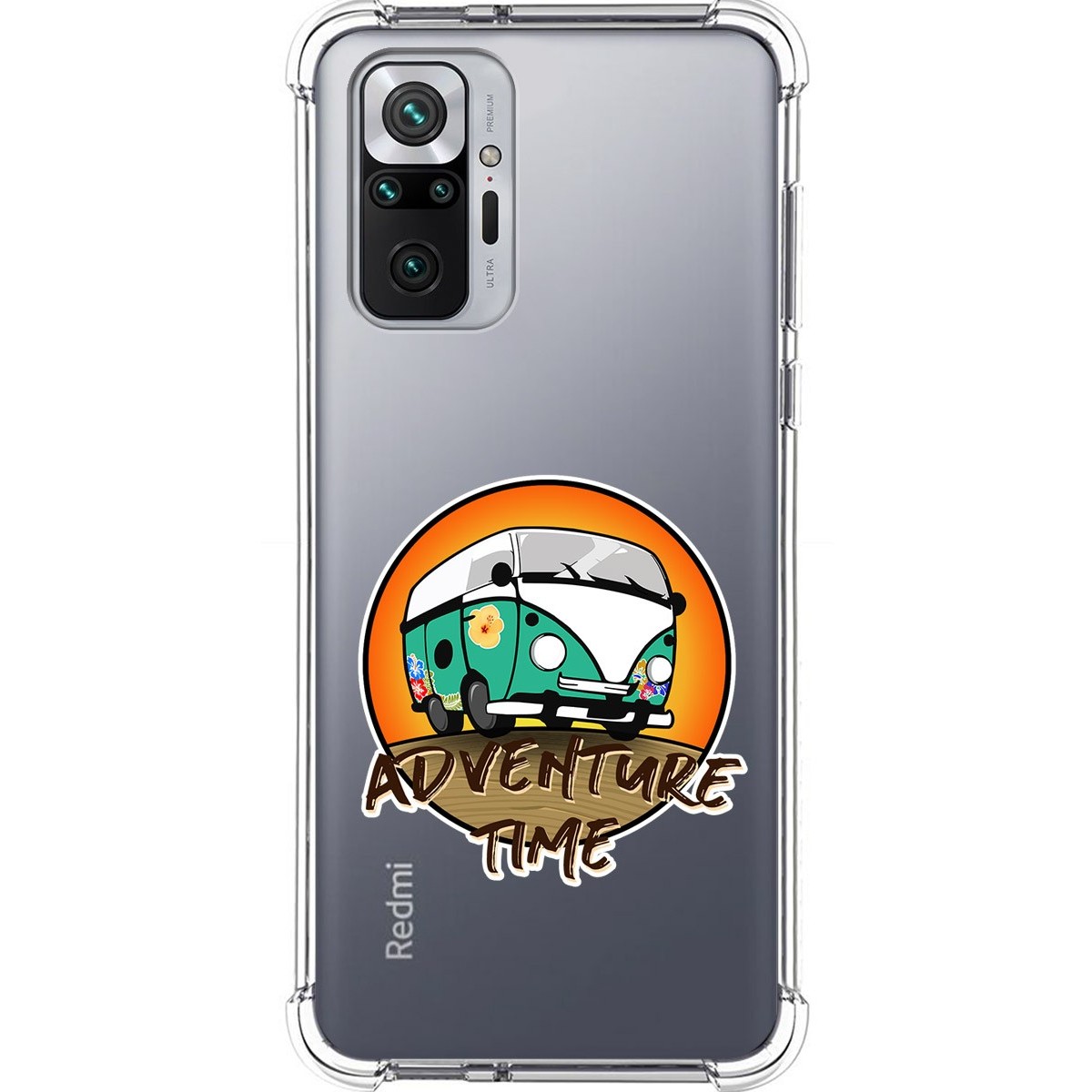 Funda Silicona Antigolpes para Xiaomi Redmi Note 10 Pro diseño Adventure Time Dibujos