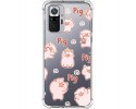 Funda Silicona Antigolpes para Xiaomi Redmi Note 10 Pro diseño Cerdos Dibujos