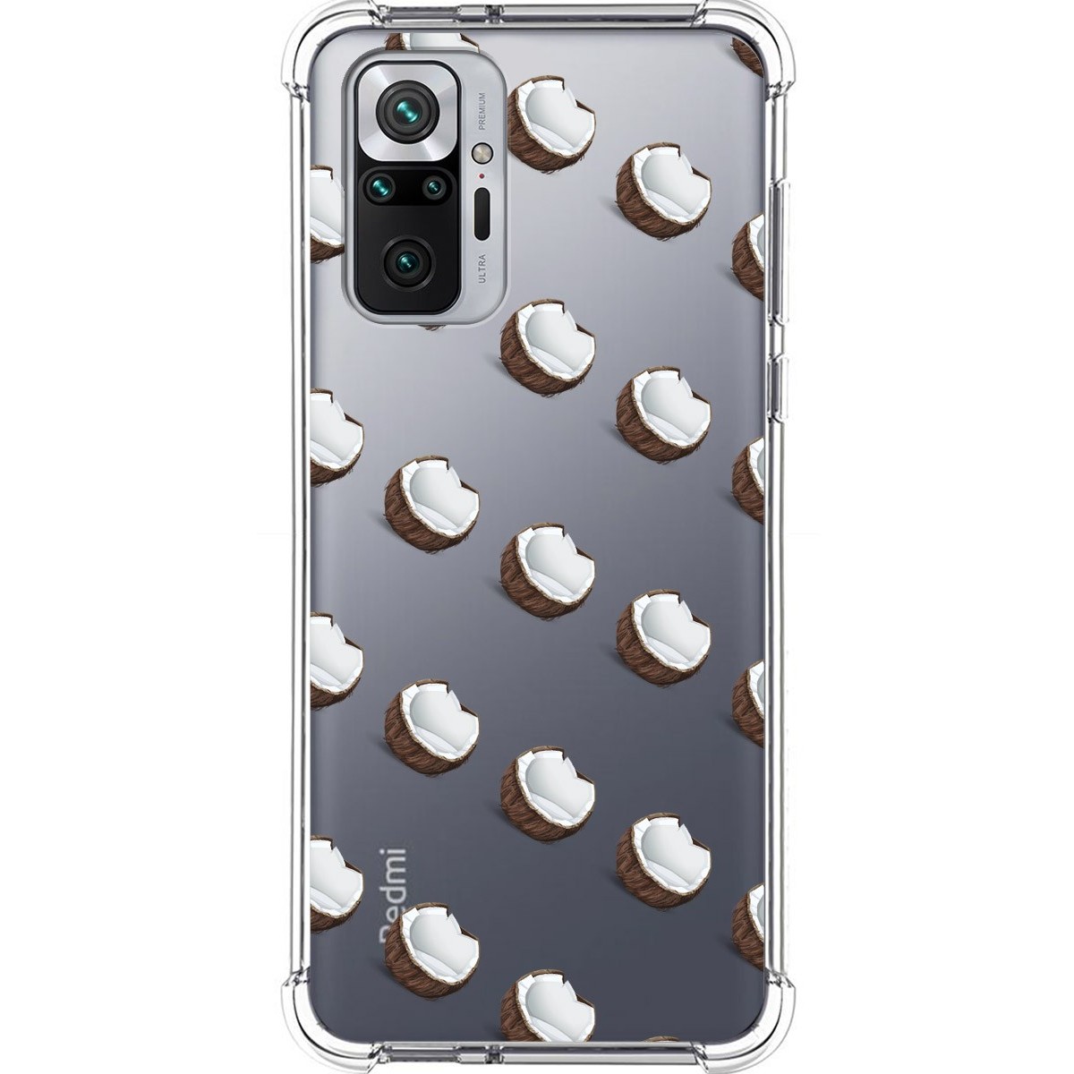 Funda Silicona Antigolpes para Xiaomi Redmi Note 10 Pro diseño Cocos Dibujos