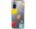 Funda Silicona Antigolpes para Xiaomi Redmi Note 10 Pro diseño Espacio Dibujos
