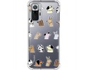 Funda Silicona Antigolpes para Xiaomi Redmi Note 10 Pro diseño Perros Dibujos