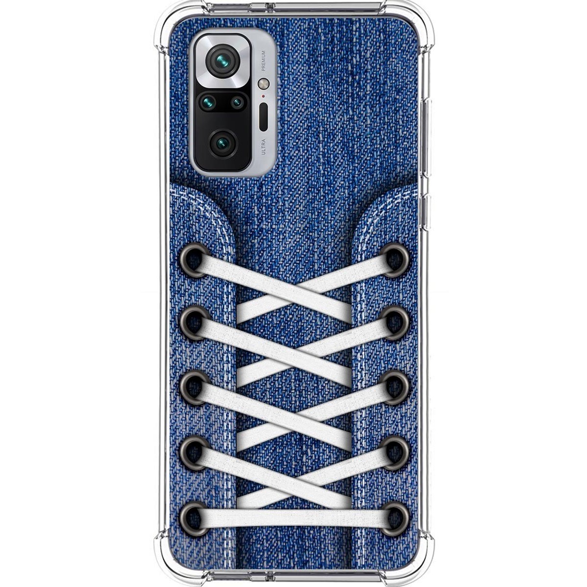 Funda Silicona Antigolpes para Xiaomi Redmi Note 10 Pro diseño Zapatillas 01 Dibujos