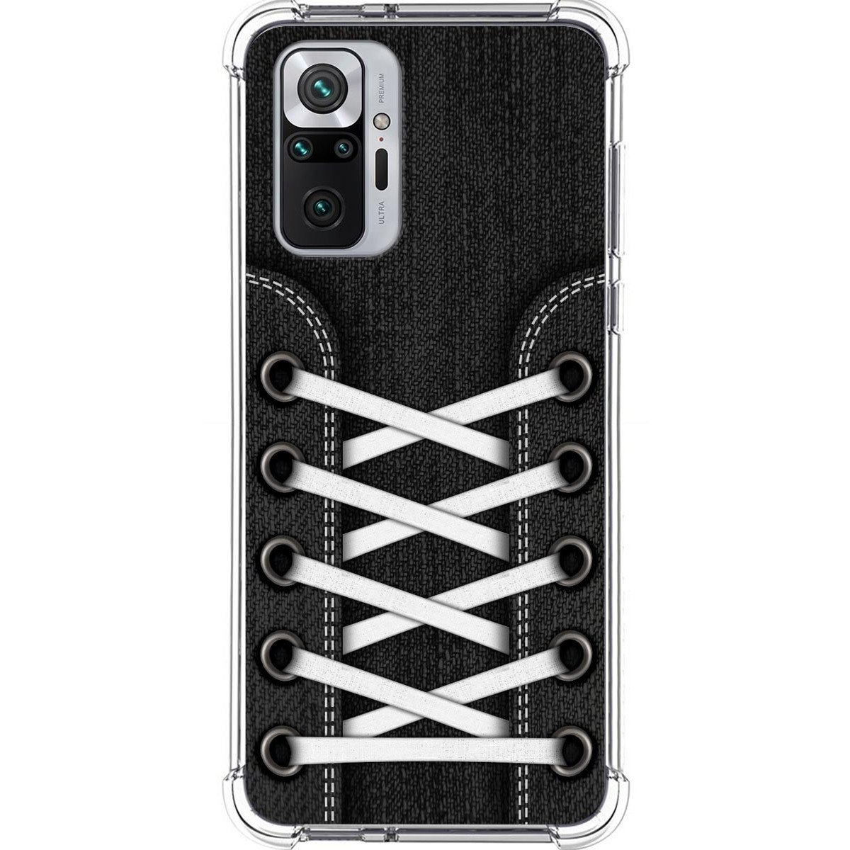 Funda Silicona Antigolpes para Xiaomi Redmi Note 10 Pro diseño Zapatillas 02 Dibujos