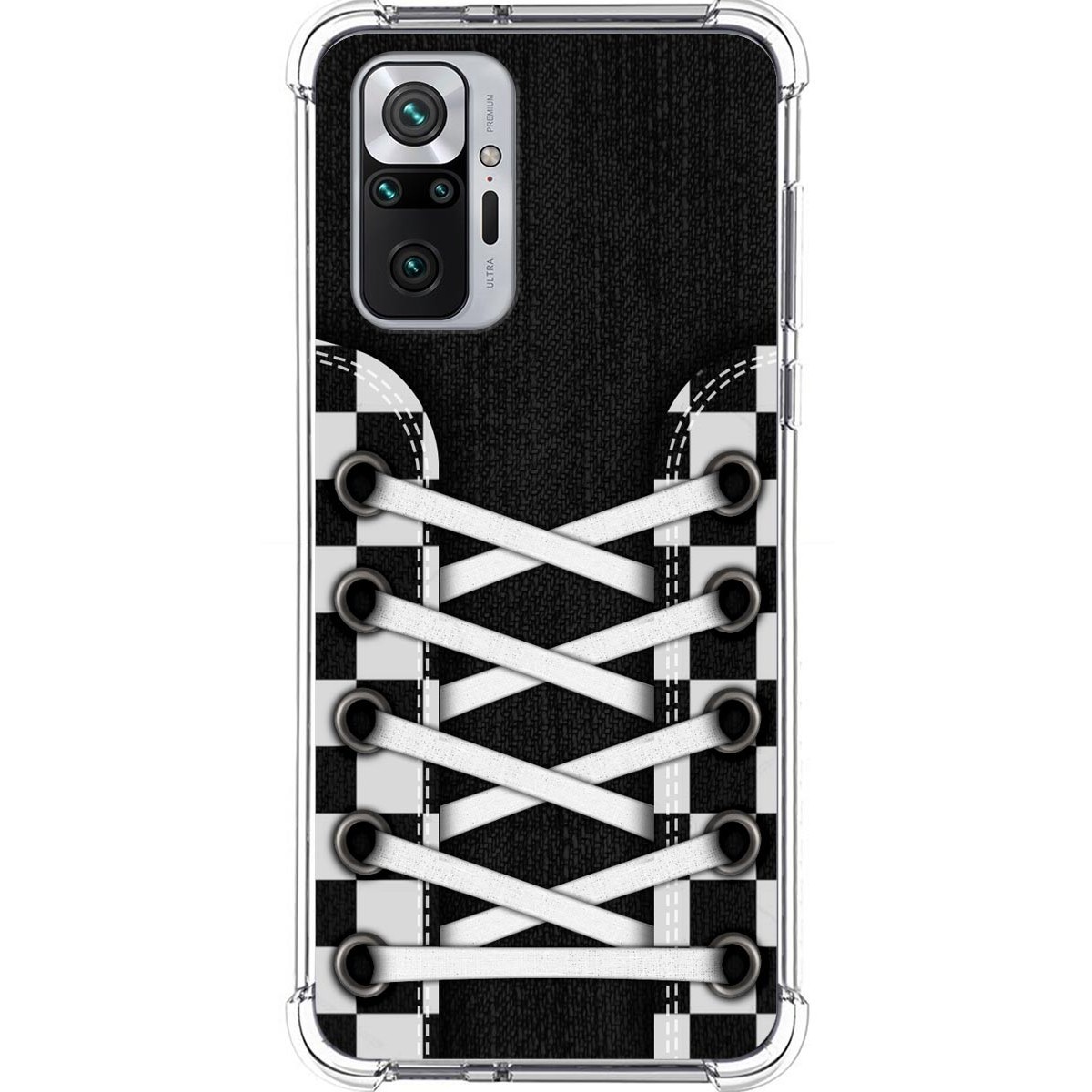 Funda Silicona Antigolpes para Xiaomi Redmi Note 10 Pro diseño Zapatillas 03 Dibujos