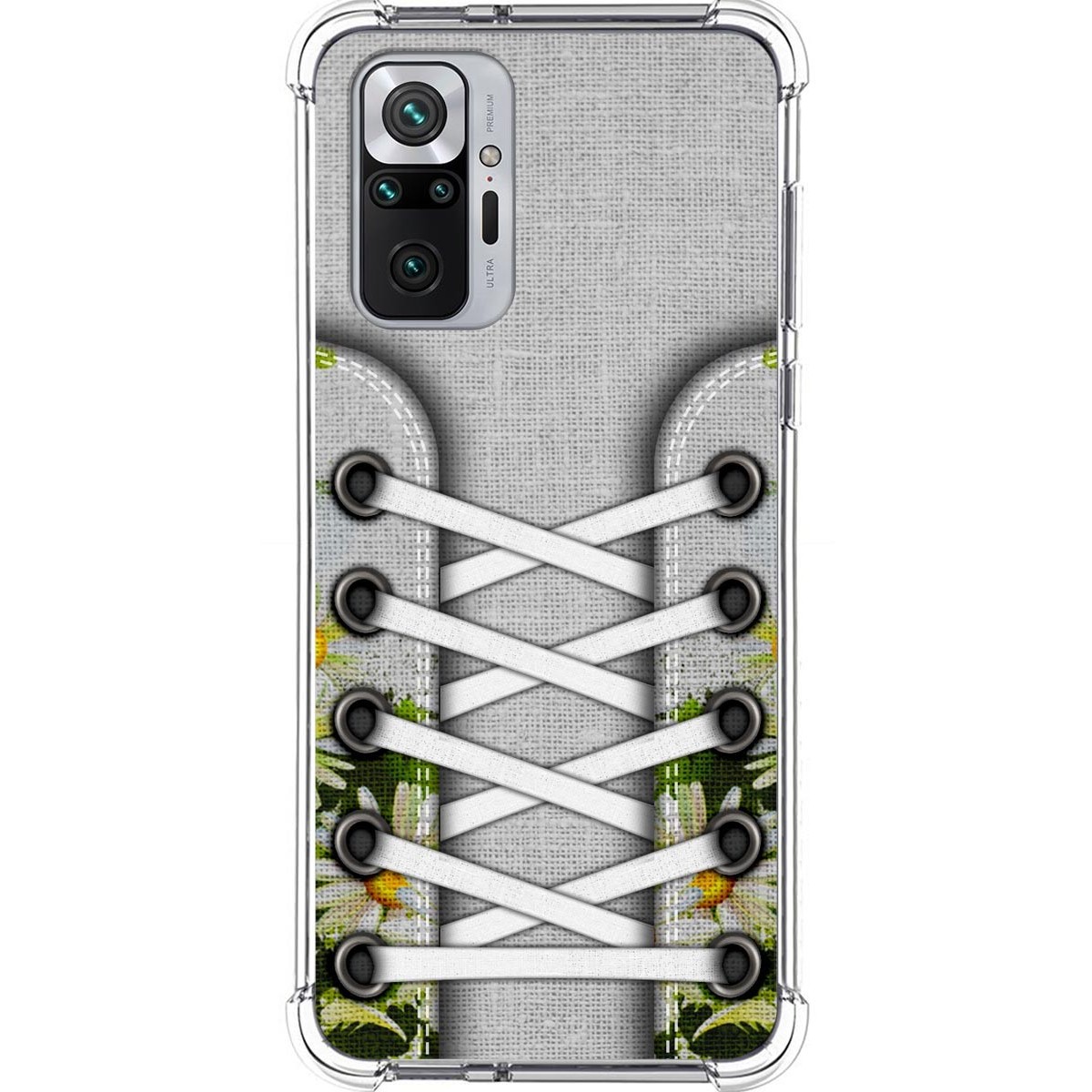 Funda Silicona Antigolpes para Xiaomi Redmi Note 10 Pro diseño Zapatillas 08 Dibujos