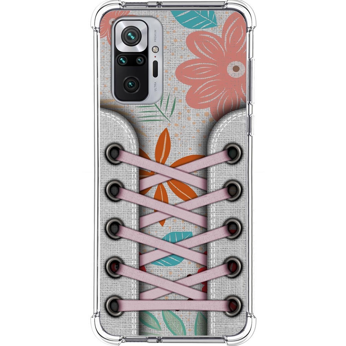 Funda Silicona Antigolpes para Xiaomi Redmi Note 10 Pro diseño Zapatillas 09 Dibujos