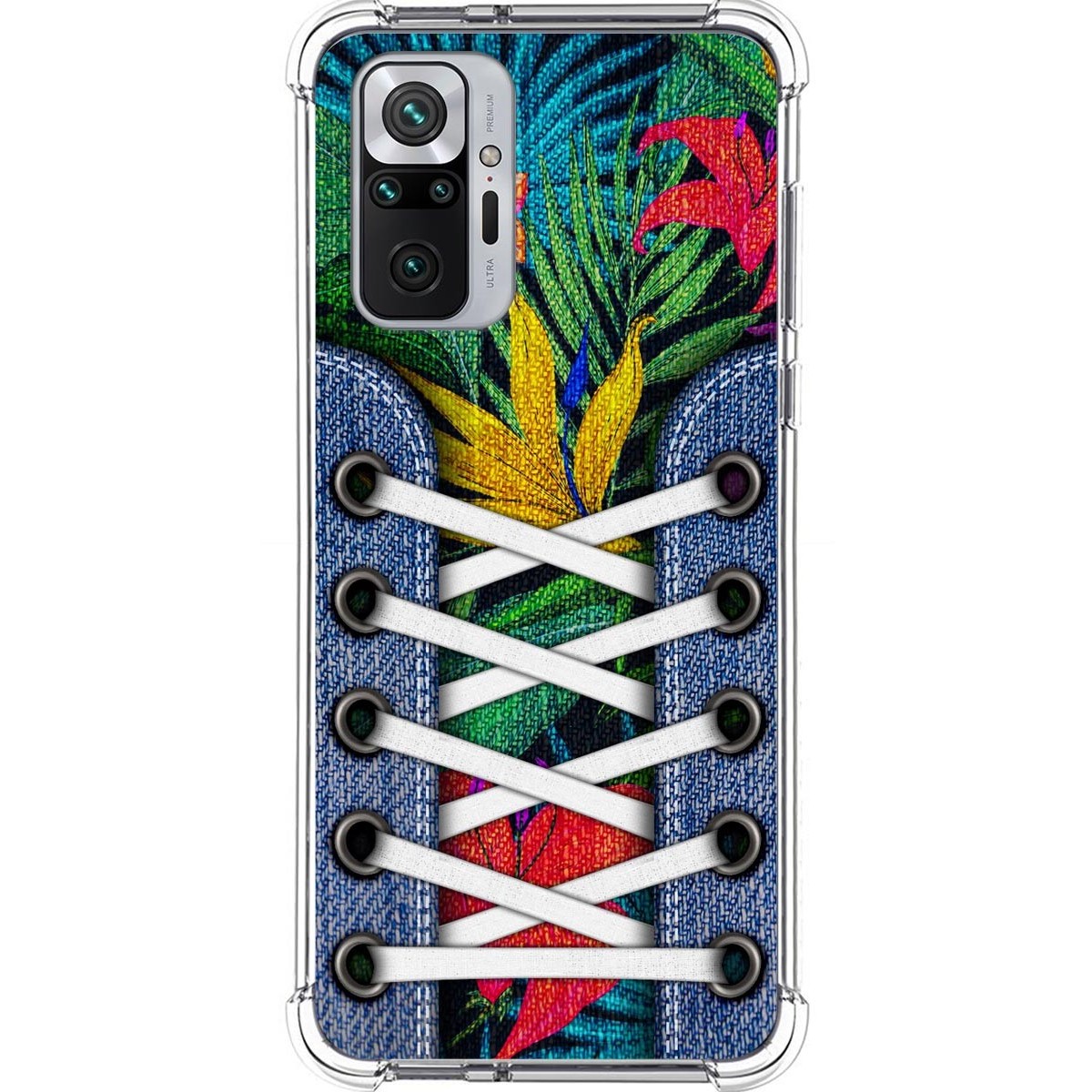 Funda Silicona Antigolpes para Xiaomi Redmi Note 10 Pro diseño Zapatillas 12 Dibujos