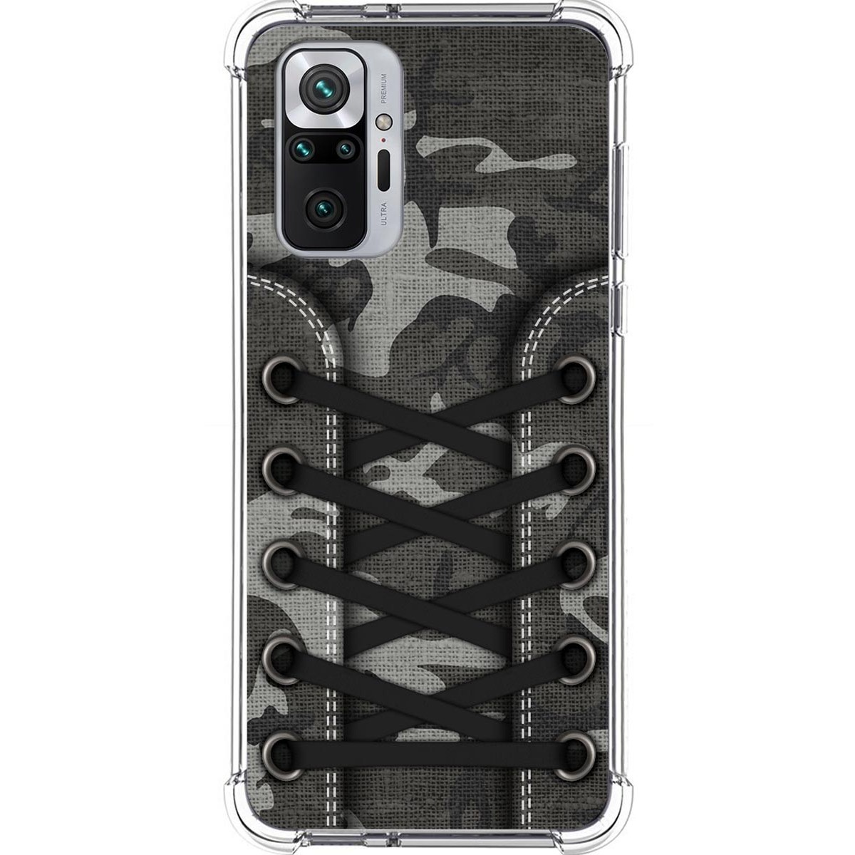 Funda Silicona Antigolpes para Xiaomi Redmi Note 10 Pro diseño Zapatillas 15 Dibujos