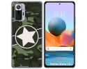 Funda Gel Tpu para Xiaomi Redmi Note 10 Pro diseño Camuflaje 01 Dibujos