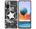 Funda Gel Tpu para Xiaomi Redmi Note 10 Pro diseño Camuflaje 02 Dibujos
