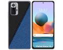 Funda Gel Tpu para Xiaomi Redmi Note 10 Pro diseño Cuero 02 Dibujos