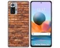 Funda Gel Tpu para Xiaomi Redmi Note 10 Pro diseño Ladrillo 04 Dibujos