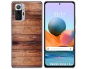 Funda Gel Tpu para Xiaomi Redmi Note 10 Pro diseño Madera 02 Dibujos