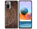 Funda Gel Tpu para Xiaomi Redmi Note 10 Pro diseño Madera 06 Dibujos