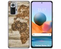 Funda Gel Tpu para Xiaomi Redmi Note 10 Pro diseño Madera 07 Dibujos