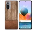 Funda Gel Tpu para Xiaomi Redmi Note 10 Pro diseño Madera 09 Dibujos