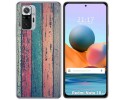 Funda Gel Tpu para Xiaomi Redmi Note 10 Pro diseño Madera 10 Dibujos
