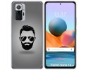 Funda Gel Tpu para Xiaomi Redmi Note 10 Pro diseño Barba Dibujos