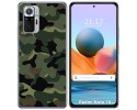 Funda Gel Tpu para Xiaomi Redmi Note 10 Pro diseño Camuflaje Dibujos