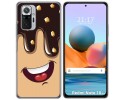 Funda Gel Tpu para Xiaomi Redmi Note 10 Pro diseño Helado Chocolate Dibujos