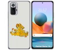 Funda Gel Tpu para Xiaomi Redmi Note 10 Pro diseño Leones Dibujos
