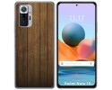Funda Gel Tpu para Xiaomi Redmi Note 10 Pro diseño Madera Dibujos