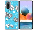 Funda Gel Tpu para Xiaomi Redmi Note 10 Pro diseño Mariposas Dibujos