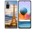 Funda Gel Tpu para Xiaomi Redmi Note 10 Pro diseño Paris Dibujos