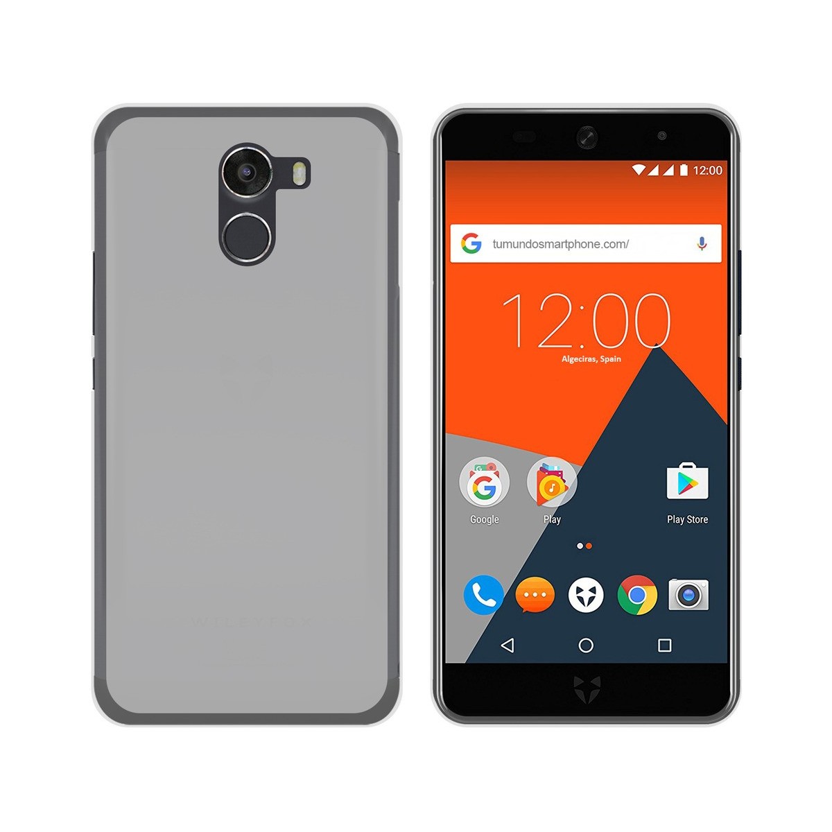 Funda Gel Tpu para Wileyfox Swift 2 Color Transparente