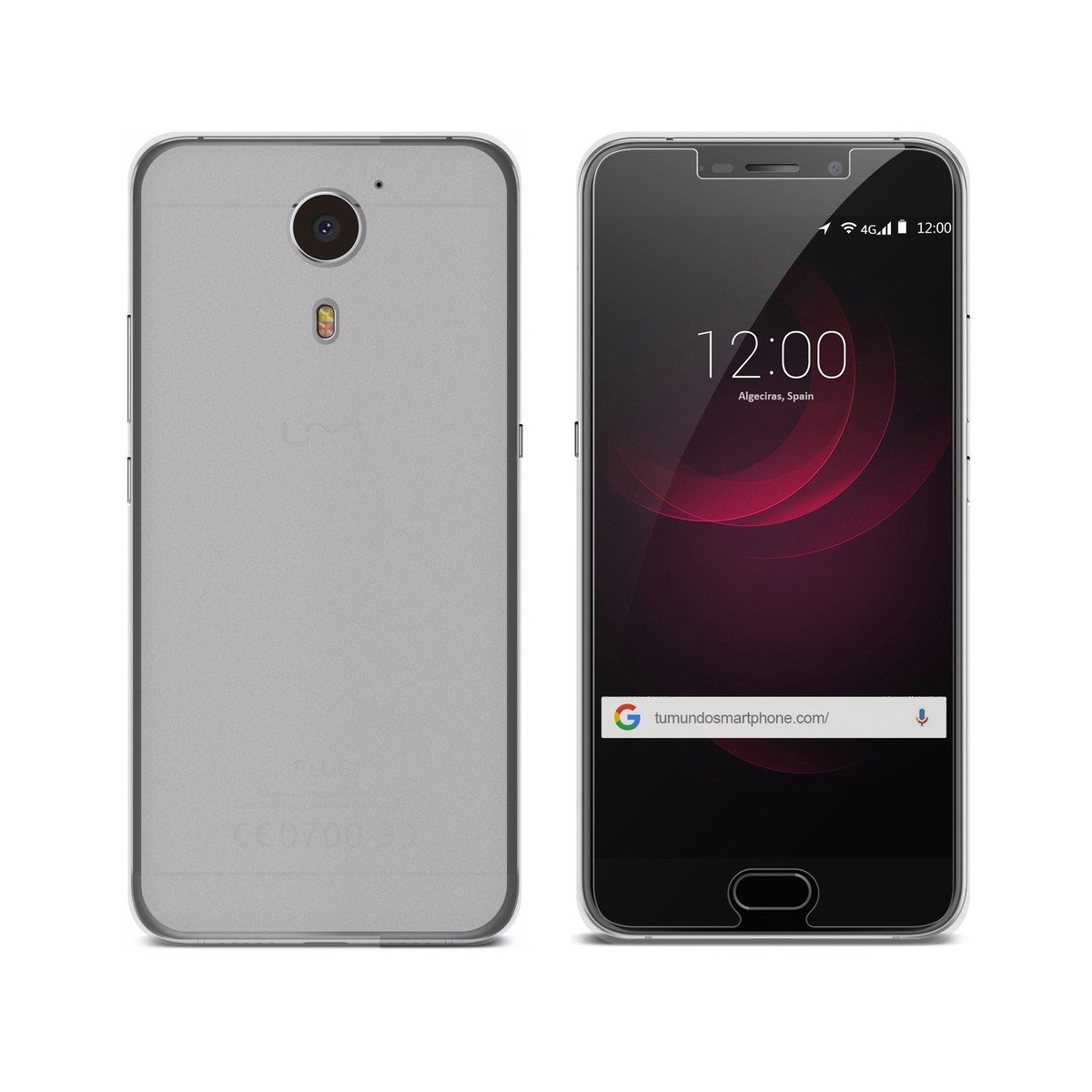 Funda Gel Tpu para Umi Plus Color Transparente