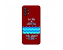 Funda Silicona Líquida Roja para Samsung Galaxy A32 5G diseño Agua Dibujos