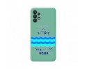 Funda Silicona Líquida Verde para Samsung Galaxy A32 5G diseño Agua Dibujos