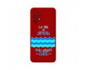 Funda Silicona Líquida Roja para Samsung Galaxy A32 4G diseño Agua Dibujos