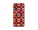 Funda Silicona Líquida Roja para Samsung Galaxy A32 4G diseño Catrina Dibujos