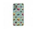 Funda Silicona Líquida Verde para Samsung Galaxy A32 4G diseño Catrina Dibujos