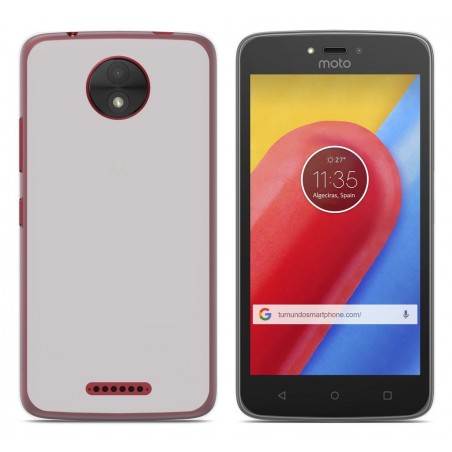 Funda Gel Tpu para Motorola Moto C Color Transparente