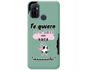 Funda Silicona Líquida Verde para Oppo A53 / A53s diseño Vaca Dibujos