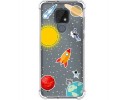 Funda Silicona Antigolpes para Motorola Moto E7 diseño Espacio Dibujos
