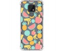 Funda Silicona Antigolpes para Motorola Moto E7 diseño Frutas 02 Dibujos