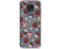 Funda Silicona Antigolpes para Motorola Moto E7 diseño Muffins Dibujos