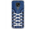 Funda Silicona Antigolpes para Motorola Moto E7 diseño Zapatillas 01 Dibujos