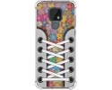 Funda Silicona Antigolpes para Motorola Moto E7 diseño Zapatillas 05 Dibujos