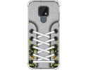 Funda Silicona Antigolpes para Motorola Moto E7 diseño Zapatillas 08 Dibujos