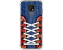 Funda Silicona Antigolpes para Motorola Moto E7 diseño Zapatillas 11 Dibujos